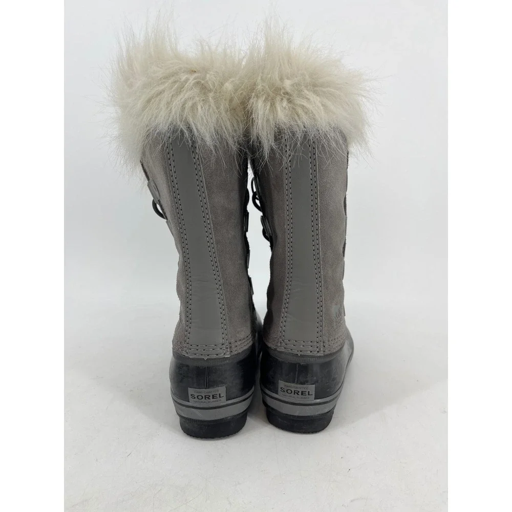 Sorel Kids‎ Joan of Arctic Waterproof Winter Snow Boots Grey Black NY1966-052 4